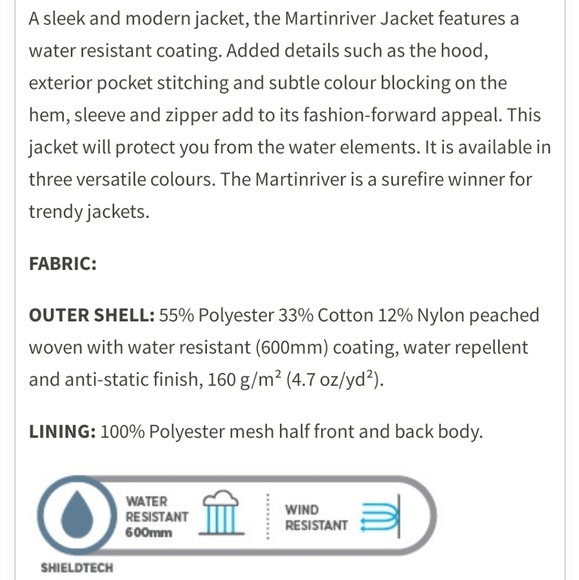 Roots Martinriver water resistant jacket size sm - Picture 2 of 16